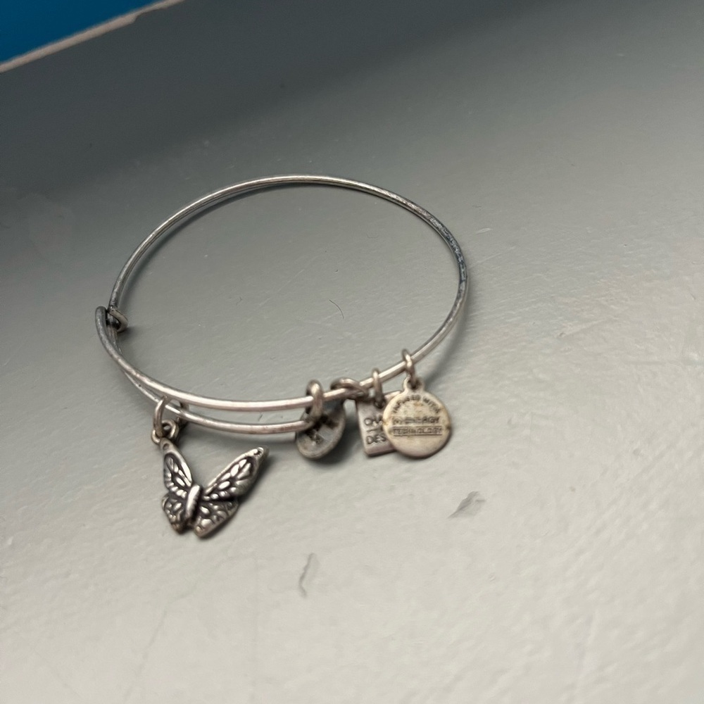 Alex and Ani Butterfly Bracelet - Picture 3 of 5